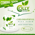 Colly Chlorophyll Plus Fiber สารสกัดคลอโรฟิลล์  กลิ่นหอมชาเขียว ล้างสารพิษ ผิวสวยจากภายใน