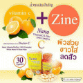 Nano Vitamin C & Zinc By Doctor-C ¼Ǣ Шҧ Ŵ Ŵҡ  ҧŧ 鹿ټç ෤ Nano VitaminC & Zinc1000g ҹͧҧҴ¡ѹ ԵԹC  3 ش ͧԵԹC ѹ  괹ФФ